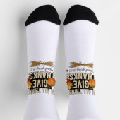 Thanksgiving Socken (Oben)
