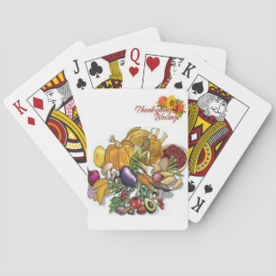 Thanksgiving Spielkarten-Deck Spielkarten
