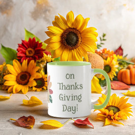 Thanksgiving Star Tasse