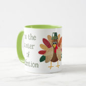 Thanksgiving Star Tasse (Vorderseite Links)
