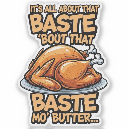 Thanksgiving Sticker (Vorderseite)