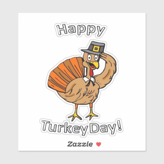 Thanksgiving (Stil 2) Classic T-Shirt Aufkleber (Blatt)