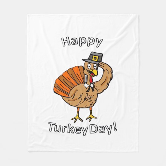 Thanksgiving (Stil 2) Classic T-Shirt Fleecedecke (Vorderseite)
