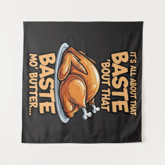 Thanksgiving Tapestry Wandteppich (Vorderseite (Horizontal))