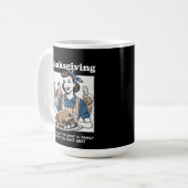 Thanksgiving-Tasse Kaffeetasse (Vorderseite Links)