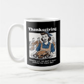 Thanksgiving-Tasse Kaffeetasse (Links)