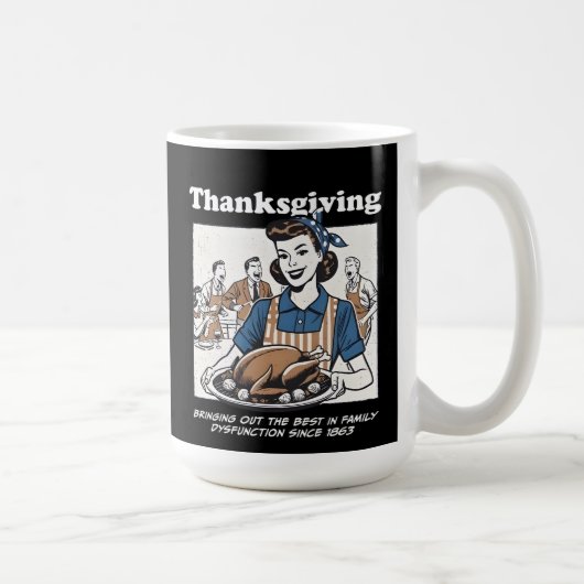 Thanksgiving-Tasse Kaffeetasse (Rechts)