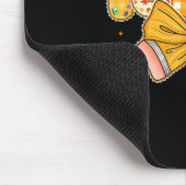 Thanksgiving Teacher Pencil Bow Fall One Thankful Mousepad (Ecke)