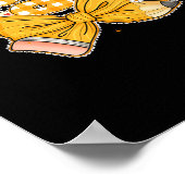 Thanksgiving Teacher Pencil Bow Fall One Thankful  Poster (Ecke)