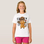 Thanksgiving themed for cat lovers T-Shirt (Vorne ganz)