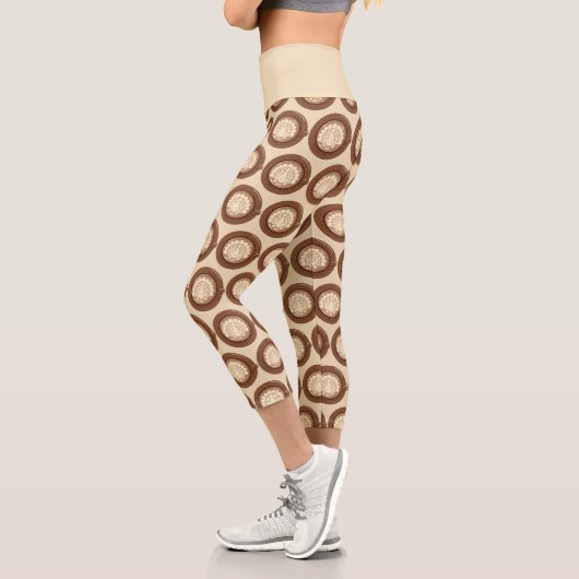 Thanksgiving-Truthahn-Latte Capri Leggings (Links)