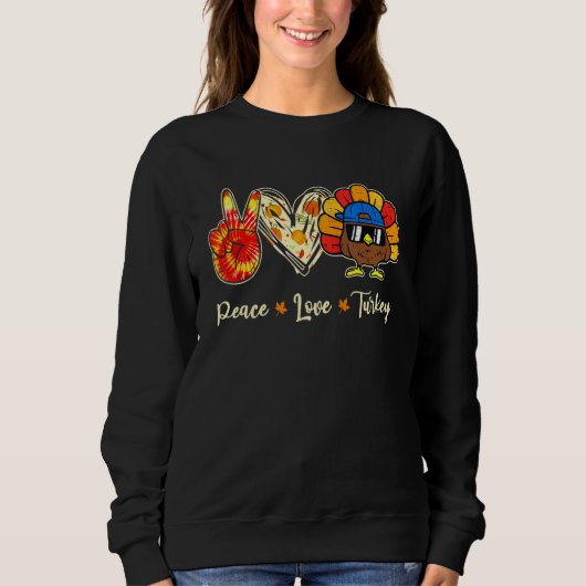 Thanksgiving Turkey Apparel Women Men Sweatshirt (Vorderseite)