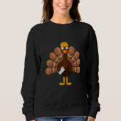 Thanksgiving Turkey Engineer Sweatshirt (Vorderseite)