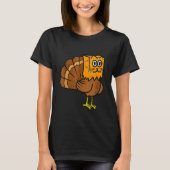 Thanksgiving Turkey Fake Cat Meow Cat Thanksgivin T-Shirt (Vorderseite)