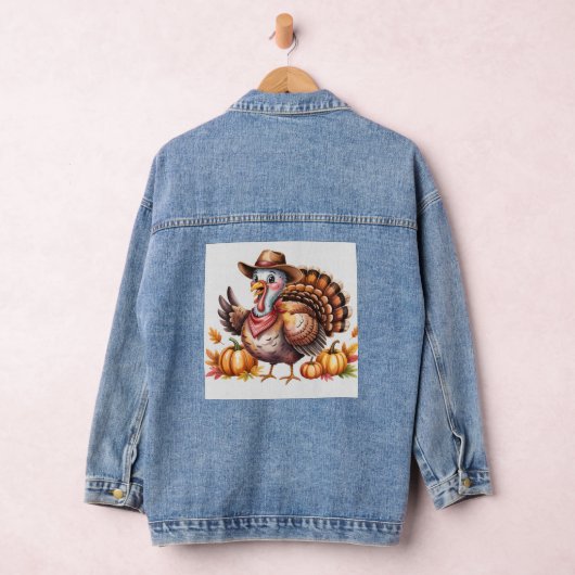 Thanksgiving turkey fall jeansjacke (Hangar)