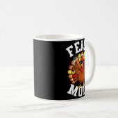 Thanksgiving Turkey Feast Mode Funny Fall Men Wome Kaffeetasse (VorderseiteRechts)