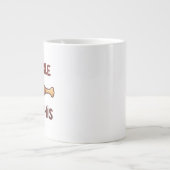 Thanksgiving Turkey Gift Funny Jumbo-Tasse (Vorderseite)