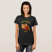 Thanksgiving Turkey holding Pizza Instead Men Wome T-Shirt (Vorne ganz)