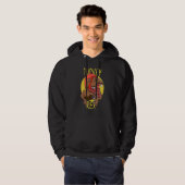 Thanksgiving Turkey Rex Hoodie (Vorne ganz)