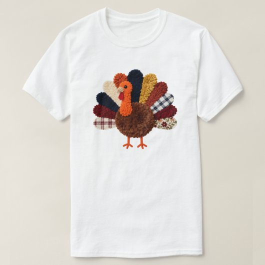 Thanksgiving Turkey T-Shirt (Design vorne)