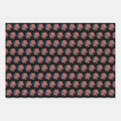 Thanksgiving Turkey With American Flag Geschenkpapier Set (Vorderseite 3)