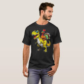 Thanksgiving Turkeysaurus T-Rex Turkey Dinosaur To T-Shirt (Vorne ganz)