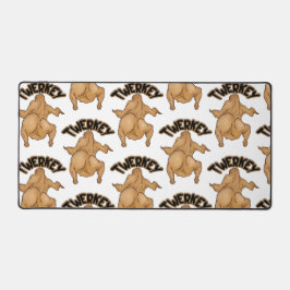 Thanksgiving Twerkey Desk Mat Schreibtischunterlage