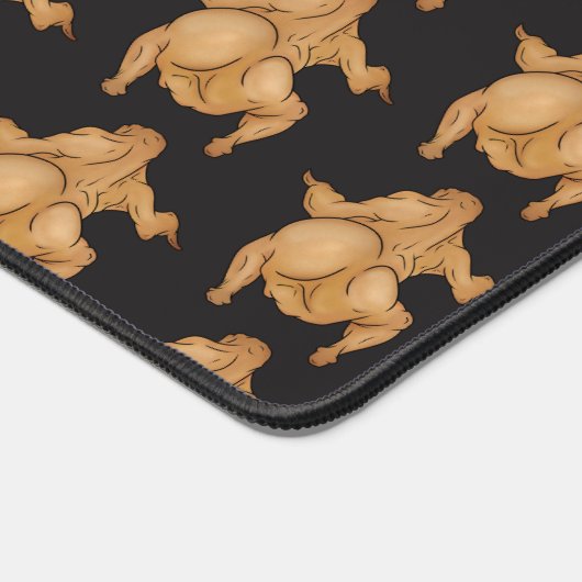 Thanksgiving Twerkey Desk Mat Schreibtischunterlage (Ecke)