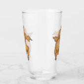 Thanksgiving Twerkey Glass Cup Glas (Rechts)