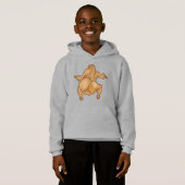 Thanksgiving-Twerkey-Kinderpullover mit Kapuze Hoodie (Vorne ganz)