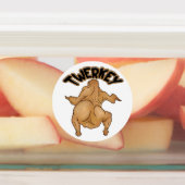 Thanksgiving Twerkey Labels Etiketten (Befestigt)