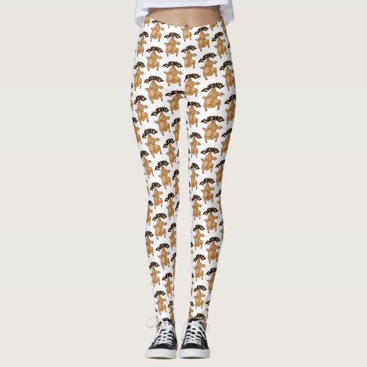 Thanksgiving Twerkey Leggings (Vorderseite)