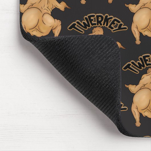 Thanksgiving Twerkey Mousepad (Ecke)