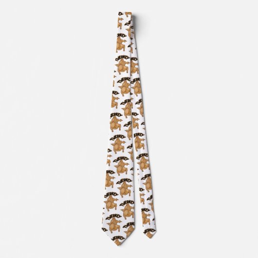 Thanksgiving Twerkey Neck Tie Krawatte (Vorderseite)