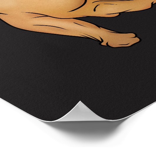 Thanksgiving Twerkey Poster (Ecke)