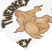 Thanksgiving Twerkey Tablecloth Tischdecke (Schrägansicht)