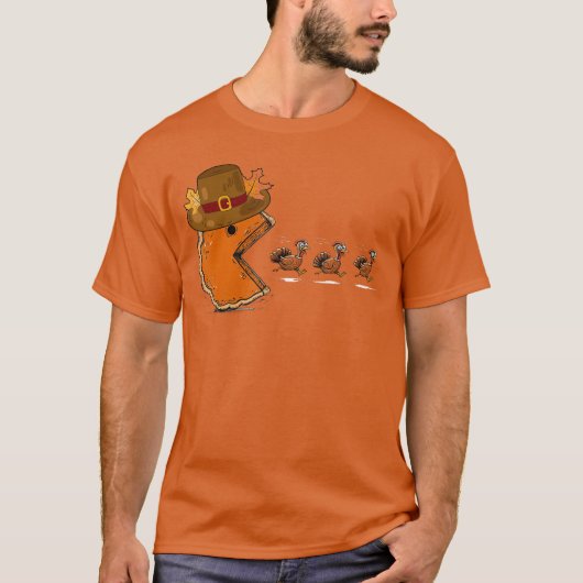 Thanksgiving Video Game Eating Turkey Gamer Men Wo T-Shirt (Vorderseite)