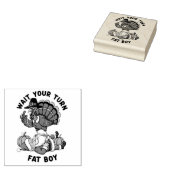 Thanksgiving Wood Art Stamp Gummistempel (Stempel)