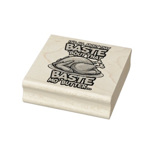 Thanksgiving Wood Art Stamp Gummistempel (Stempel)