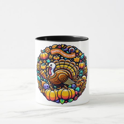ThanksgivingHistory Tasse (Zentrum)