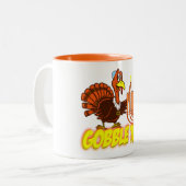 Thanksgivukkah die Türkei verschlingen Tov Tasse (Vorderseite Links)