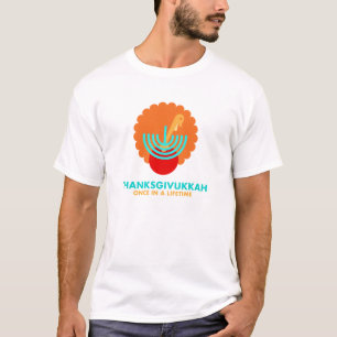 thanksgivukkah eins in der Lebenszeit T-Shirt
