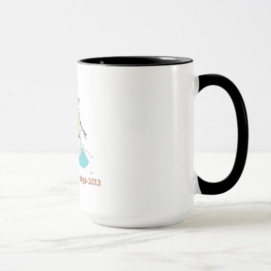 Thanksgivukkah Grüße Tasse (Rechts)