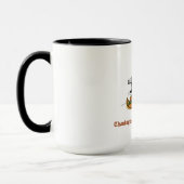 Thanksgivukkah Grüße Tasse (Links)