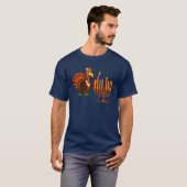 Thanksgivukkah kundengerechter T - Shirt (Vorne ganz)