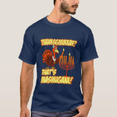 Thanksgivukkah Mashugana T - Shirt (Vorderseite)