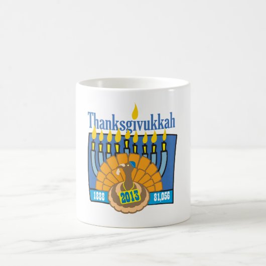 Thanksgivukkah Tasse (Mittel)