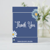 Thanku card dankeskarte (Stehend Vorderseite)