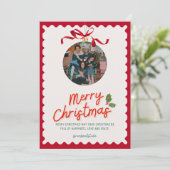 Thanku card feiertagskarte (Stehend Vorderseite)