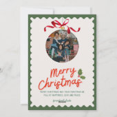 Thanku card feiertagskarte (Rückseite)